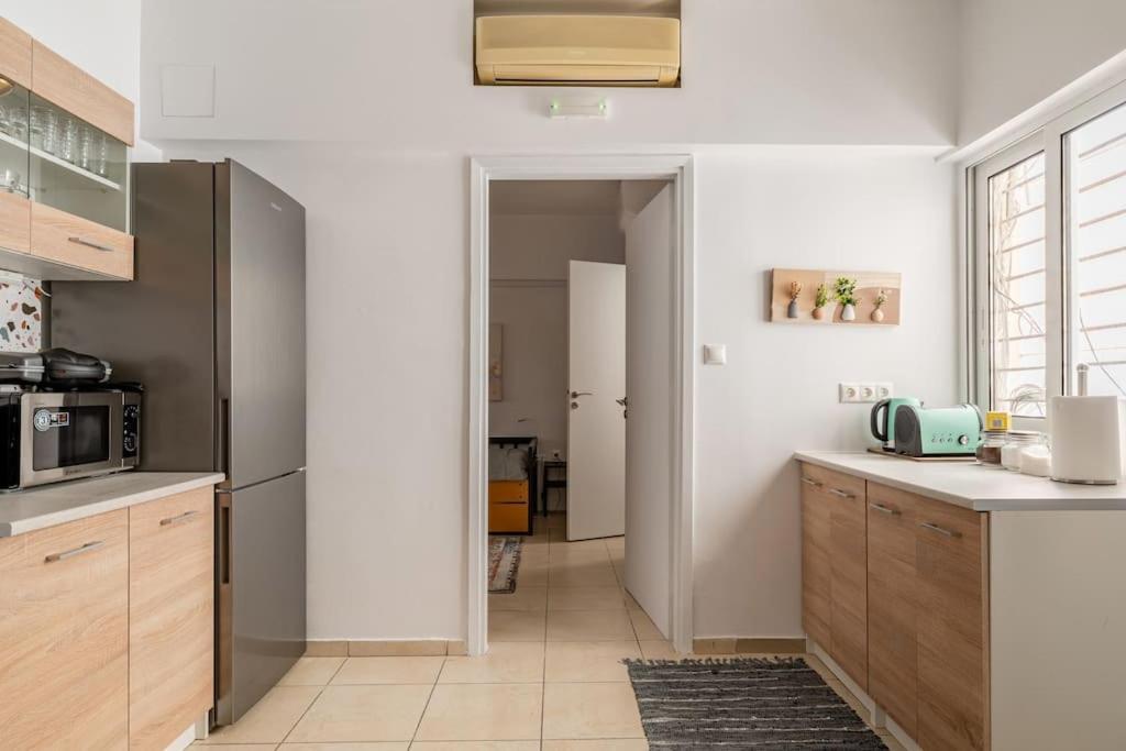 Brand New Bright Modern 6Bdr Apt-1Min To Acropolis Athen Eksteriør bilde