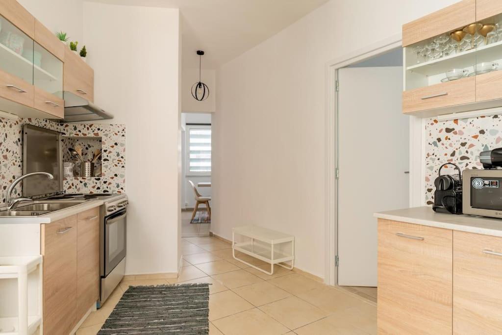 Brand New Bright Modern 6Bdr Apt-1Min To Acropolis Athen Eksteriør bilde