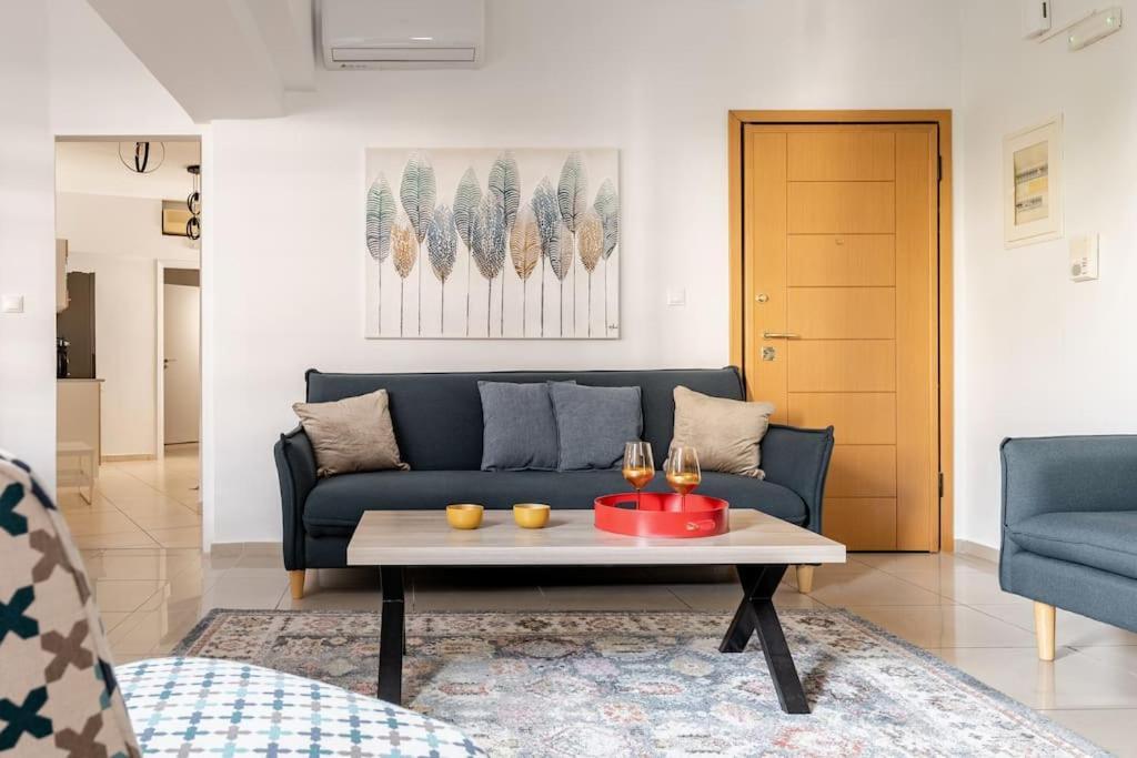 Brand New Bright Modern 6Bdr Apt-1Min To Acropolis Athen Eksteriør bilde