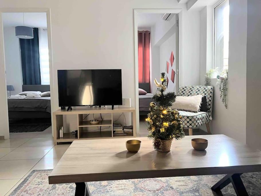 Brand New Bright Modern 6Bdr Apt-1Min To Acropolis Athen Eksteriør bilde
