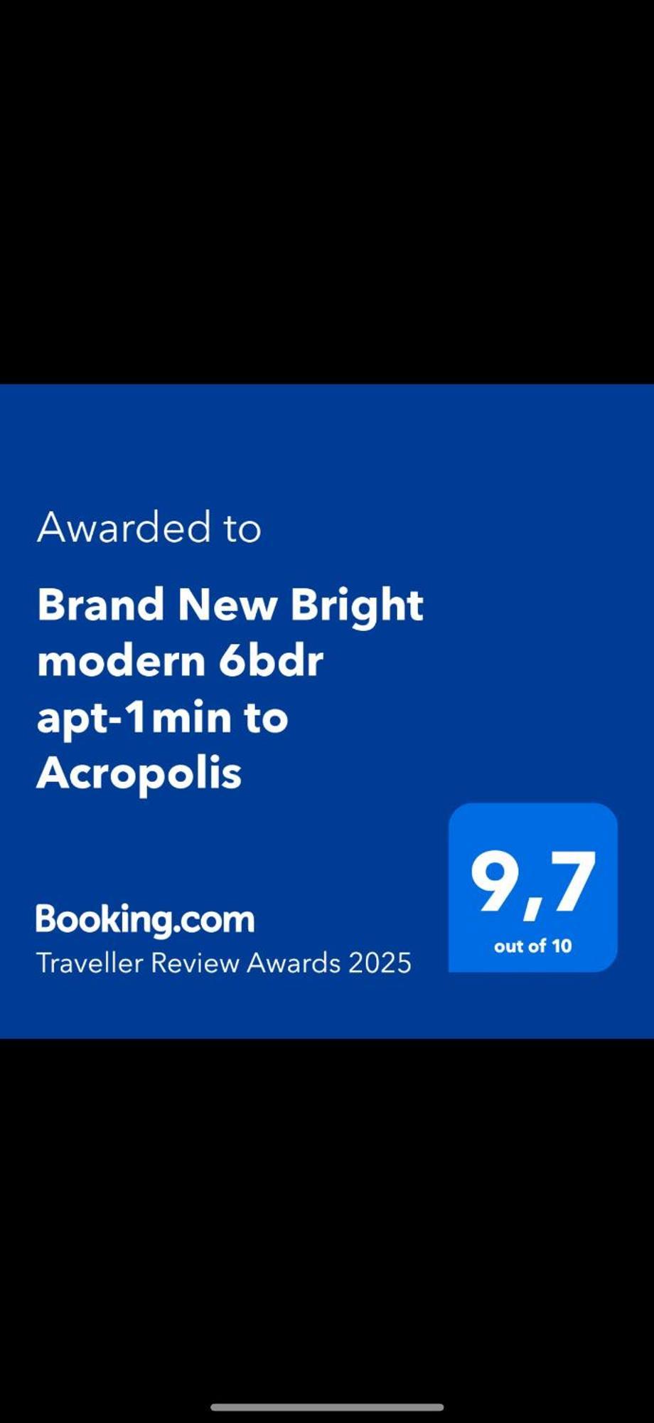 Brand New Bright Modern 6Bdr Apt-1Min To Acropolis Athen Eksteriør bilde